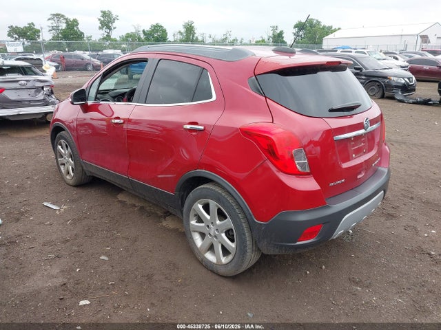 Продажа на аукционе авто 2015 Buick Encore Leather, vin: KL4CJCSB5FB123231, номер лота: 45338725