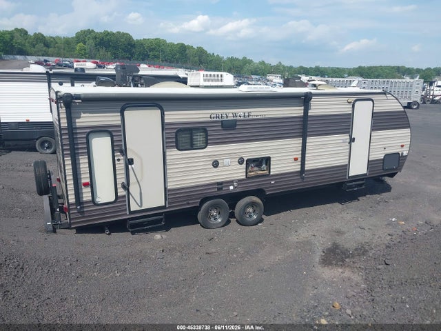 2018 Forest River Cherokee Grey Wolf Limited 26rl Travel Trailer მანქანა იყიდება აუქციონზე, vin: 4X4TCKB29JK044528, აუქციონის ნომერი: 45338738