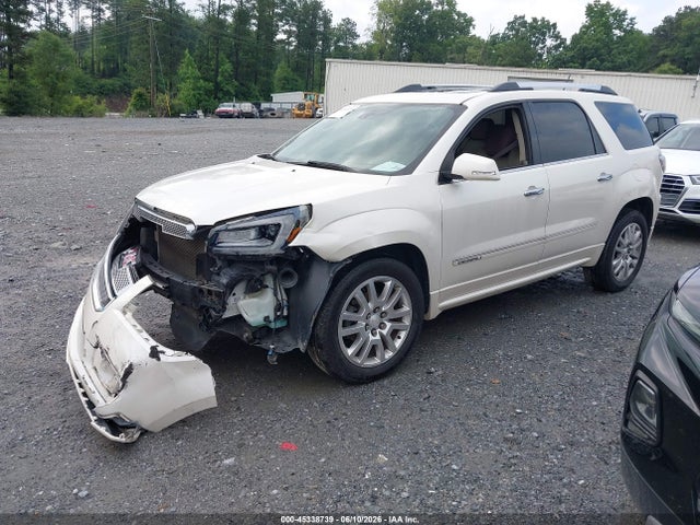 45338739 :رقم المزاد ، 1GKKRTKD0FJ203302 vin ، 2015 Gmc Acadia Denali مزاد بيع