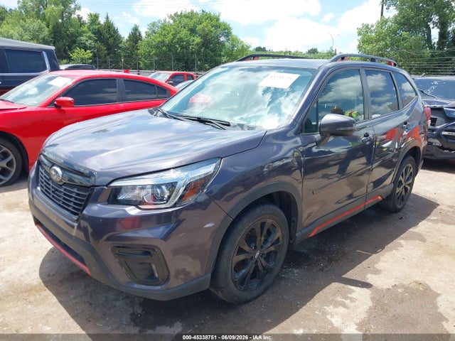 2020 Subaru Forester Sport მანქანა იყიდება აუქციონზე, vin: JF2SKALC1LH464808, აუქციონის ნომერი: 45338751