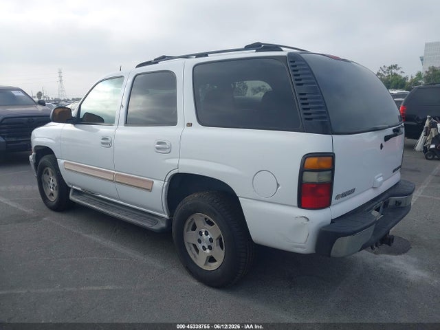 Продажа на аукционе авто 2005 Chevrolet Tahoe Lt, vin: 1GNEC13T35R180755, номер лота: 45338755