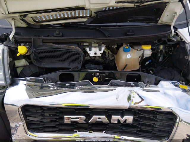 45338775 :رقم المزاد ، 3C6TRVDG9KE503809 vin ، 2019 Ram Promaster 2500 High Roof 159 Wb مزاد بيع