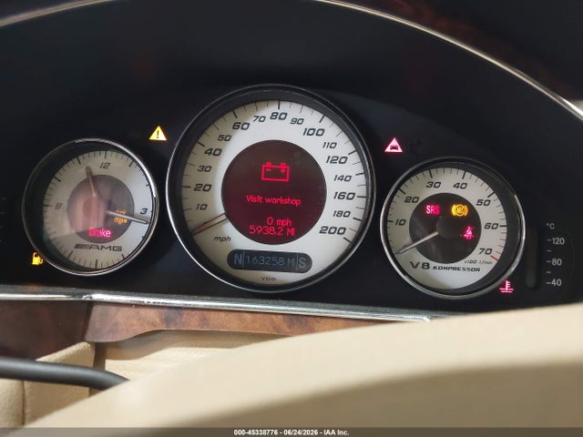 2006 Mercedes-benz Cls 55 Amg მანქანა იყიდება აუქციონზე, vin: WDDDJ76X76A050379, აუქციონის ნომერი: 45338776