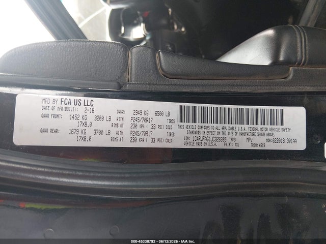Jeep Grand Cherokee Laredo E 4x4 2018 1C4RJFAG1JC328305 Image 9