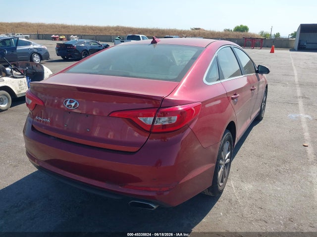 45338824 :رقم المزاد ، 5NPE24AF5GH280408 vin ، 2016 Hyundai Sonata Se مزاد بيع