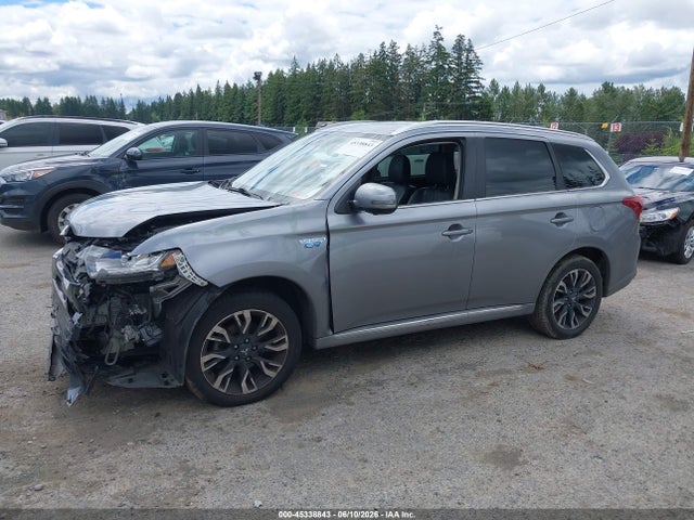 Продаж на аукціоні авто 2018 Mitsubishi Outlander Phev Gt/sel, vin: JA4J24A5XJZ070483, номер лоту: 45338843