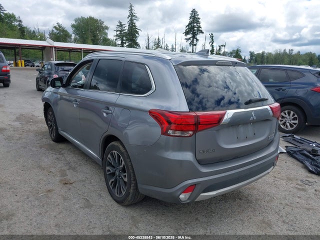 Продаж на аукціоні авто 2018 Mitsubishi Outlander Phev Gt/sel, vin: JA4J24A5XJZ070483, номер лоту: 45338843