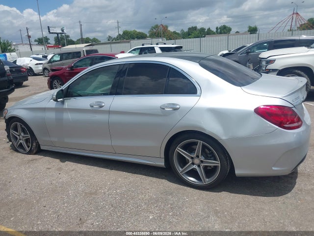 45338890 :رقم المزاد ، 55SWF4JB9FU091584 vin ، 2015 Mercedes-benz C 300 Sport مزاد بيع