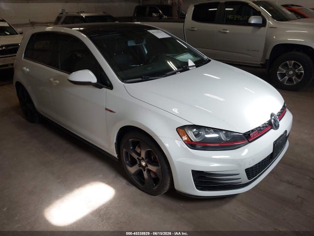 45338929 :رقم المزاد ، 3VW447AUXHM008046 vin ، 2017 Volkswagen Golf Gti Se 4-door مزاد بيع