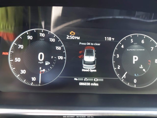 Aukcja sprzedaży 2017 Land Rover Range Rover 5.0l V8 Supercharged, vin: SALGS5FE1HA352172, numer aukcji: 45338957