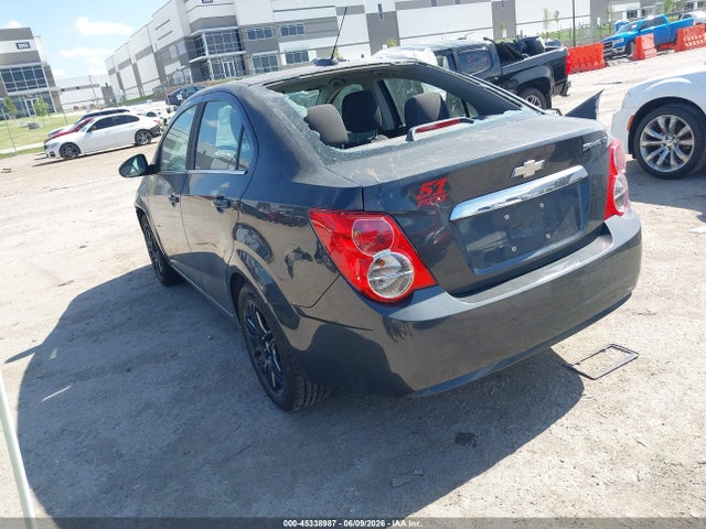 2015 Chevrolet Sonic Lt Auto მანქანა იყიდება აუქციონზე, vin: 1G1JC5SG8F4200928, აუქციონის ნომერი: 45338987