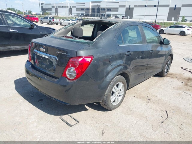 2015 Chevrolet Sonic Lt Auto მანქანა იყიდება აუქციონზე, vin: 1G1JC5SG8F4200928, აუქციონის ნომერი: 45338987