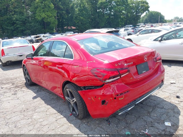 Продаж на аукціоні авто 2019 Mercedes-benz A 220, vin: WDD3G4EB0KW026310, номер лоту: 45339045