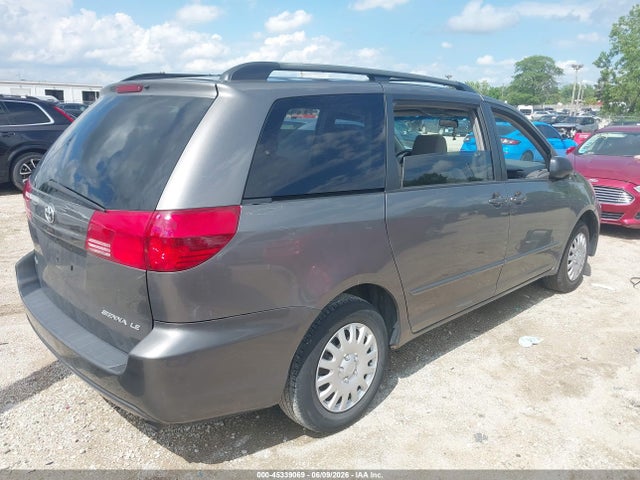 2004 Toyota Sienna Le მანქანა იყიდება აუქციონზე, vin: 5TDZA23CX4S042040, აუქციონის ნომერი: 45339069