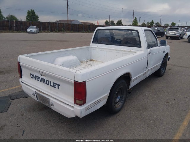 45339159 :رقم المزاد ، 1GCBS14E7H8200790 vin ، 1987 Chevrolet S Truck S10 مزاد بيع