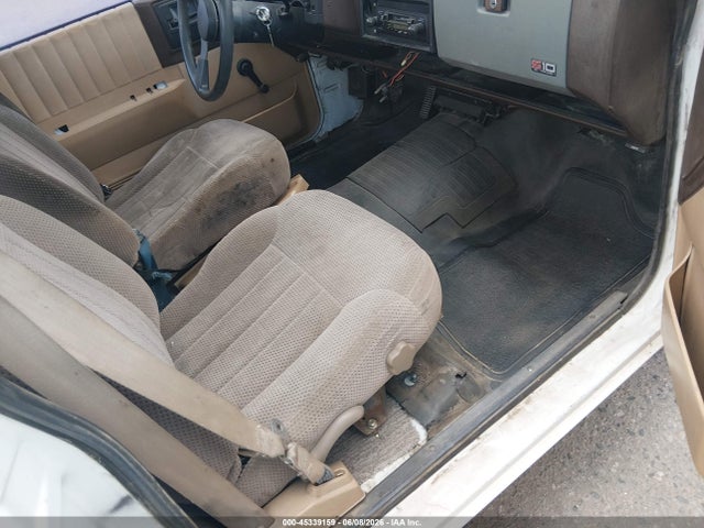 45339159 :رقم المزاد ، 1GCBS14E7H8200790 vin ، 1987 Chevrolet S Truck S10 مزاد بيع