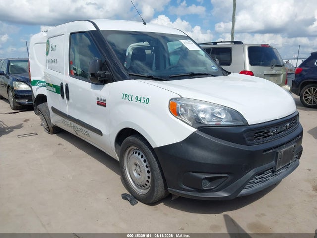 2020 Ram Promaster City Tradesman მანქანა იყიდება აუქციონზე, vin: ZFBHRFAB0L6P65614, აუქციონის ნომერი: 45339161