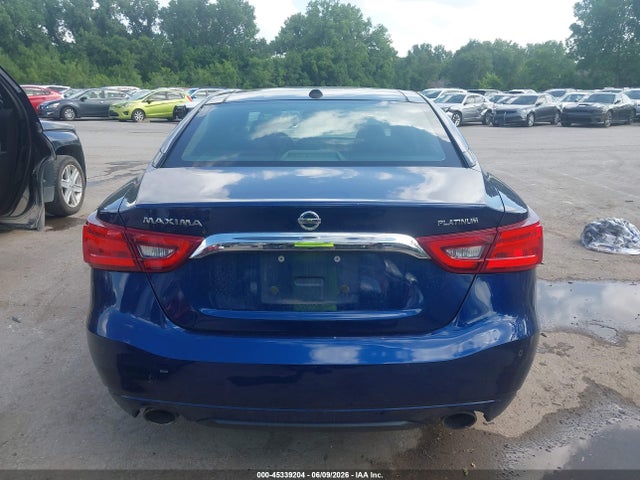 2017 Nissan Maxima 3.5 Platinum მანქანა იყიდება აუქციონზე, vin: 1N4AA6AP7HC406731, აუქციონის ნომერი: 45339204