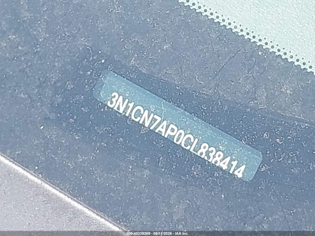 Aukcja sprzedaży 2012 Nissan Versa 1.6 Sv, vin: 3N1CN7AP0CL838414, numer aukcji: 45339269