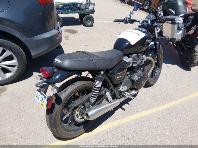 2022 Triumph Motorcycle Street Twin მანქანა იყიდება აუქციონზე, vin: SMTD31G7XNTAW7457, აუქციონის ნომერი: 45339310