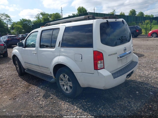 Продажа на аукционе авто 2008 Nissan Pathfinder Le, vin: 5N1AR18B08C612534, номер лота: 45339339