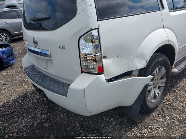Продажа на аукционе авто 2008 Nissan Pathfinder Le, vin: 5N1AR18B08C612534, номер лота: 45339339
