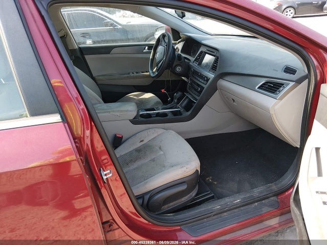 2016 Hyundai Sonata Se მანქანა იყიდება აუქციონზე, vin: 5NPE24AF9GH356325, აუქციონის ნომერი: 45339361