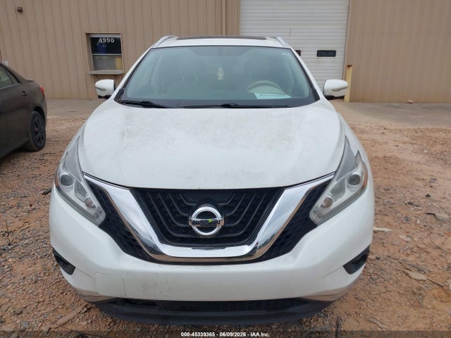 45339365 :رقم المزاد ، 5N1AZ2MH4FN268787 vin ، 2015 Nissan Murano Sl مزاد بيع