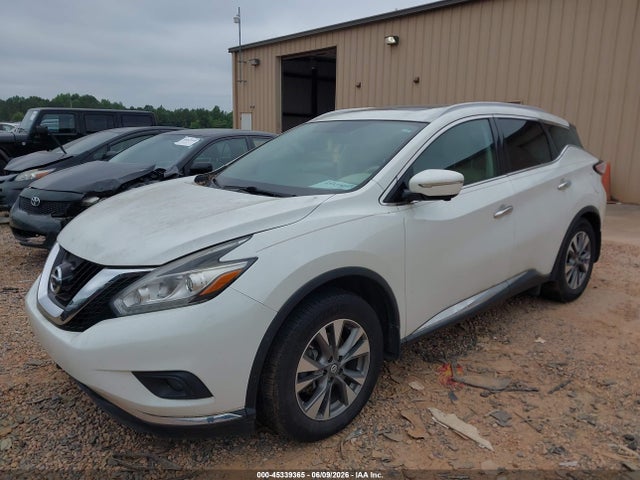 45339365 :رقم المزاد ، 5N1AZ2MH4FN268787 vin ، 2015 Nissan Murano Sl مزاد بيع