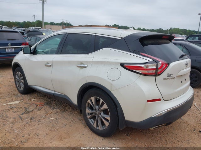 45339365 :رقم المزاد ، 5N1AZ2MH4FN268787 vin ، 2015 Nissan Murano Sl مزاد بيع