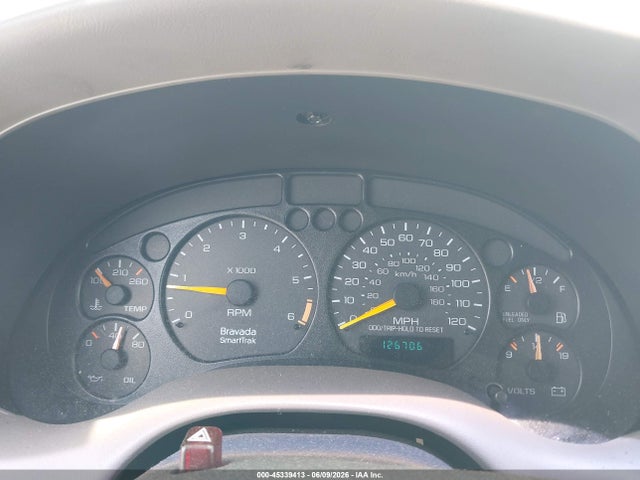 45339413 :رقم المزاد ، 1GHDT13WXW2727281 vin ، 1998 Oldsmobile Bravada مزاد بيع