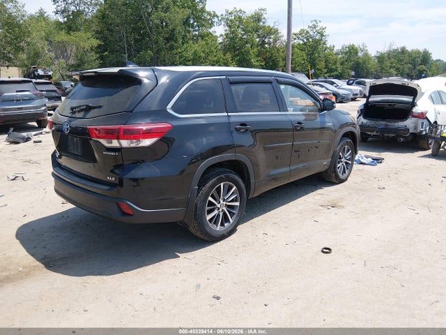 Aukcja sprzedaży 2017 Toyota Highlander Hybrid Xle, vin: 5TDJGRFH4HS025994, numer aukcji: 45339414