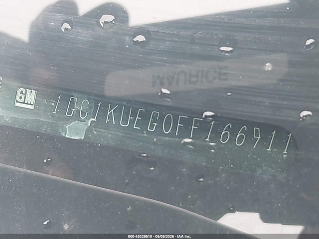 45339518 :رقم المزاد ، 1GC1KUEG0FF166911 vin ، 2015 Chevrolet Silverado 2500hd Work Truck مزاد بيع