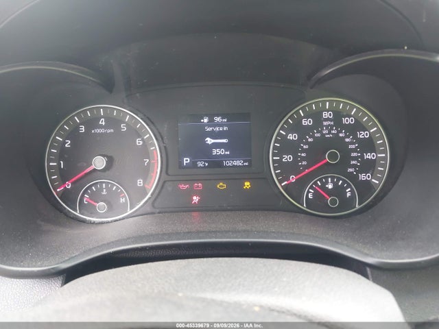 Aukcja sprzedaży 2019 Kia Optima Lx, vin: 5XXGT4L31KG287823, numer aukcji: 45339679