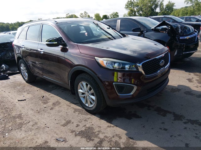 Auction sale of the 2016 Kia Sorento 2.4l Lx, vin: 5XYPG4A30GG020523, lot number: 45339756