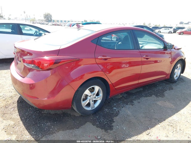Aukcja sprzedaży 2014 Hyundai Elantra Se, vin: 5NPDH4AE3EH486020, numer aukcji: 45339768