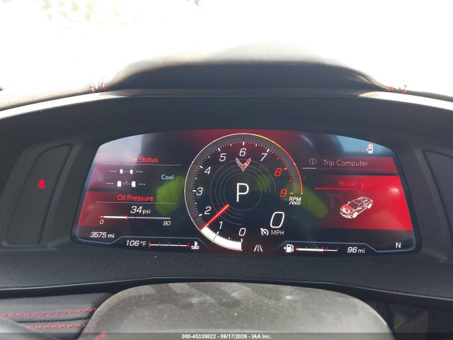 1G1YF3D3XR5609807 Chevrolet Corvette Z06 Rwd 3lz