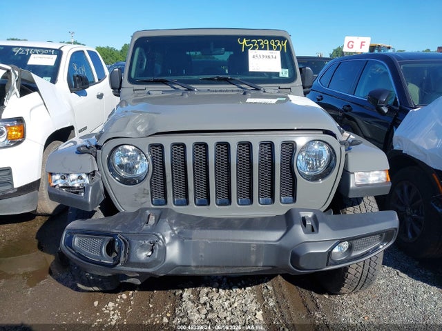 45339834 :رقم المزاد ، 1C4HJXEG8NW188849 vin ، 2022 Jeep Wrangler Unlimited Sahara Altitude 4x4 مزاد بيع