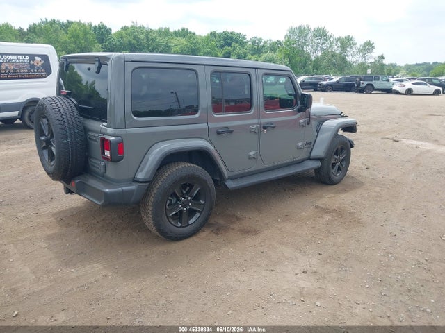 Auction sale of the 2022 Jeep Wrangler Unlimited Sahara Altitude 4x4, vin: 1C4HJXEG8NW188849, lot number: 45339834