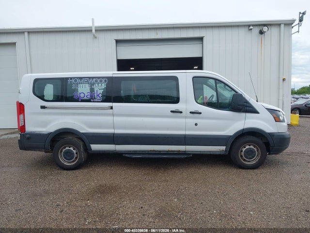45339836 :رقم المزاد ، 1FBZX2YM1JKA35517 vin ، 2018 Ford Transit-350 Xl مزاد بيع