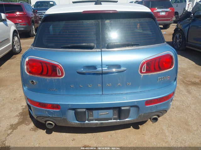 2017 Mini Clubman Cooper S მანქანა იყიდება აუქციონზე, vin: WMWLN9C38H2E50360, აუქციონის ნომერი: 45339838