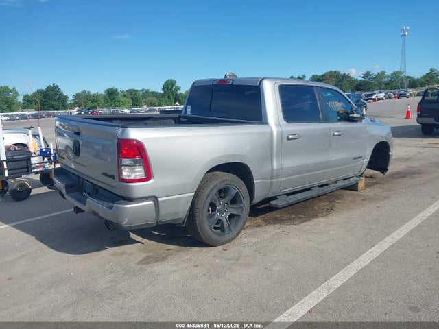 45339981 :رقم المزاد ، 1C6SRFFT5MN701362 vin ، 2021 Ram 1500 Big Horn  4x4 5'7 Box مزاد بيع