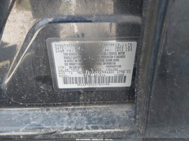 Nissan SENTRA S 2016 3N1AB7AP7GY321426 Image 9