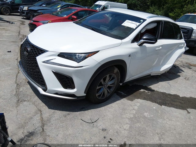 2021 Lexus Nx 300 F Sport მანქანა იყიდება აუქციონზე, vin: JTJSARBZ3M5029276, აუქციონის ნომერი: 45340010
