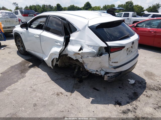2021 Lexus Nx 300 F Sport მანქანა იყიდება აუქციონზე, vin: JTJSARBZ3M5029276, აუქციონის ნომერი: 45340010