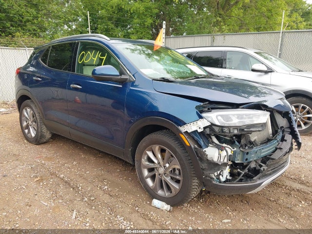 2021 Buick Encore Gx Awd Essence მანქანა იყიდება აუქციონზე, vin: KL4MMGSL2MB106783, აუქციონის ნომერი: 45340044