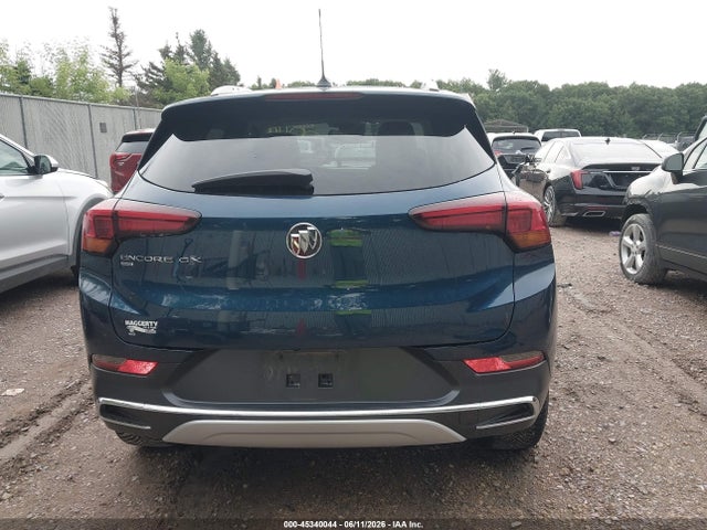 2021 Buick Encore Gx Awd Essence მანქანა იყიდება აუქციონზე, vin: KL4MMGSL2MB106783, აუქციონის ნომერი: 45340044