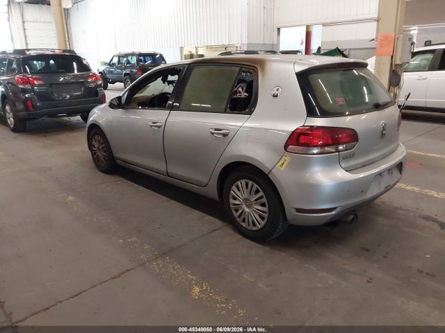 45340050 :رقم المزاد ، WVWDB7AJ9CW007686 vin ، 2012 Volkswagen Golf 2.5l 4-door مزاد بيع