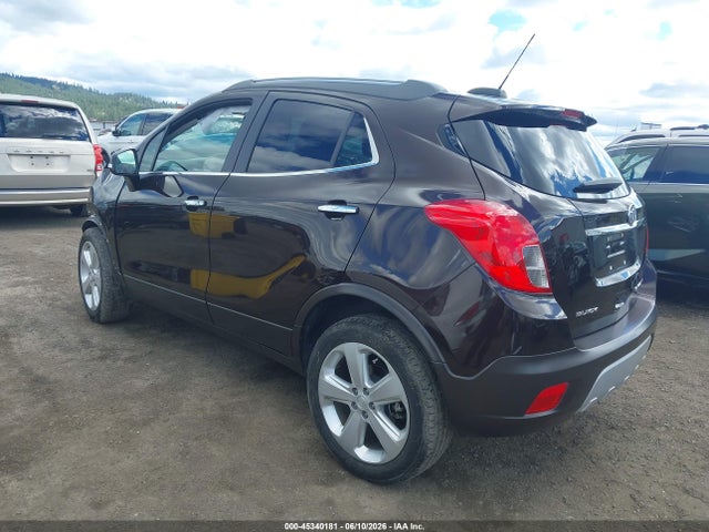 45340181 :رقم المزاد ، KL4CJGSB2FB197407 vin ، 2015 Buick Encore Leather مزاد بيع