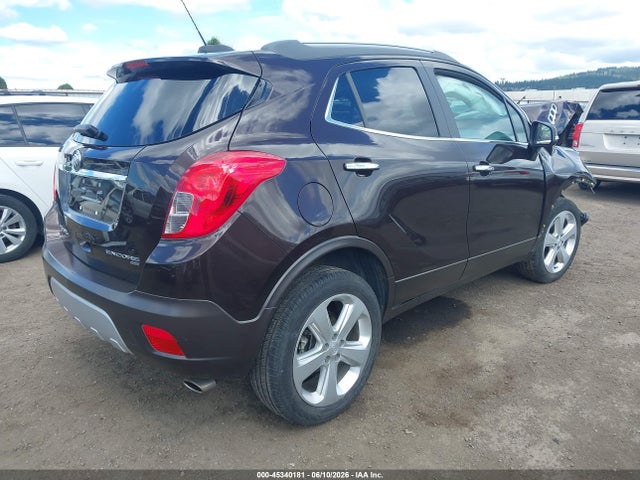 45340181 :رقم المزاد ، KL4CJGSB2FB197407 vin ، 2015 Buick Encore Leather مزاد بيع